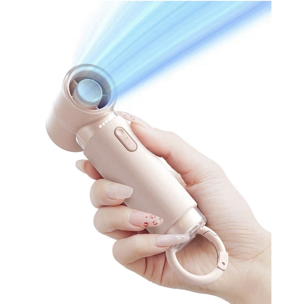 WSKEN Mini Handheld Portable Rechargeable Pocket POWERFUL Turbo Fan Personal NEW